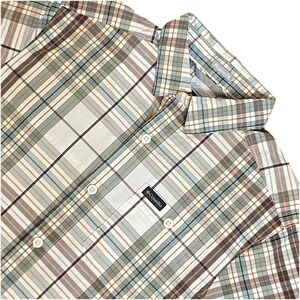 Columbia Plaid Shirt Mens S Outdoor Hiking Trail Camp Casual Gorpcore Fishing
